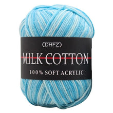 Load image into Gallery viewer, Natural Soft Silk Milk Cotton Yarn Thick Yarn Knitting Lover Scarves Knitting Wool Crochet Yarn Weave Thread DIY Sweater