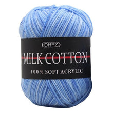 Load image into Gallery viewer, Natural Soft Silk Milk Cotton Yarn Thick Yarn Knitting Lover Scarves Knitting Wool Crochet Yarn Weave Thread DIY Sweater