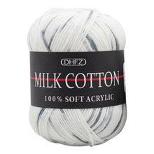 Load image into Gallery viewer, Natural Soft Silk Milk Cotton Yarn Thick Yarn Knitting Lover Scarves Knitting Wool Crochet Yarn Weave Thread DIY Sweater