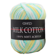 Load image into Gallery viewer, Natural Soft Silk Milk Cotton Yarn Thick Yarn Knitting Lover Scarves Knitting Wool Crochet Yarn Weave Thread DIY Sweater