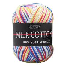Load image into Gallery viewer, Natural Soft Silk Milk Cotton Yarn Thick Yarn Knitting Lover Scarves Knitting Wool Crochet Yarn Weave Thread DIY Sweater