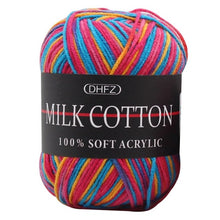 Load image into Gallery viewer, Natural Soft Silk Milk Cotton Yarn Thick Yarn Knitting Lover Scarves Knitting Wool Crochet Yarn Weave Thread DIY Sweater