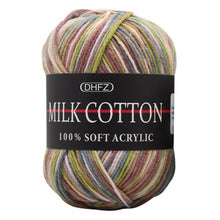 Load image into Gallery viewer, Natural Soft Silk Milk Cotton Yarn Thick Yarn Knitting Lover Scarves Knitting Wool Crochet Yarn Weave Thread DIY Sweater