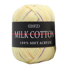 Load image into Gallery viewer, Natural Soft Silk Milk Cotton Yarn Thick Yarn Knitting Lover Scarves Knitting Wool Crochet Yarn Weave Thread DIY Sweater