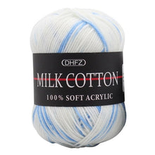 Load image into Gallery viewer, Natural Soft Silk Milk Cotton Yarn Thick Yarn Knitting Lover Scarves Knitting Wool Crochet Yarn Weave Thread DIY Sweater
