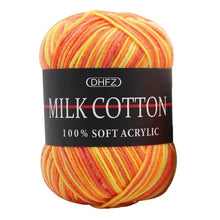 Load image into Gallery viewer, Natural Soft Silk Milk Cotton Yarn Thick Yarn Knitting Lover Scarves Knitting Wool Crochet Yarn Weave Thread DIY Sweater

