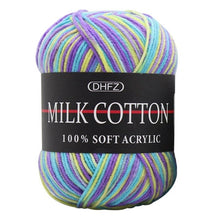 Load image into Gallery viewer, Natural Soft Silk Milk Cotton Yarn Thick Yarn Knitting Lover Scarves Knitting Wool Crochet Yarn Weave Thread DIY Sweater
