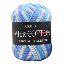 Load image into Gallery viewer, Natural Soft Silk Milk Cotton Yarn Thick Yarn Knitting Lover Scarves Knitting Wool Crochet Yarn Weave Thread DIY Sweater
