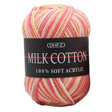 Load image into Gallery viewer, Natural Soft Silk Milk Cotton Yarn Thick Yarn Knitting Lover Scarves Knitting Wool Crochet Yarn Weave Thread DIY Sweater
