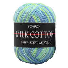 Load image into Gallery viewer, Natural Soft Silk Milk Cotton Yarn Thick Yarn Knitting Lover Scarves Knitting Wool Crochet Yarn Weave Thread DIY Sweater
