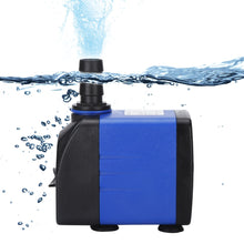 Load image into Gallery viewer, 220-240v Ultra-Quiet Submersible Water Fountain Pump Filter Fish Pond Aquarium Water Pump Tank Fountain 3.5/6/10/15/25W
