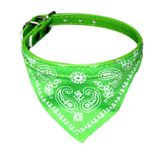 Load image into Gallery viewer, Puppy Neckerchief Washable Bibs Scarf Collar Adjustable Pet Dog Cat Neck Bandanas Scarf Saliva Towel Pet Dress Up Accessories
